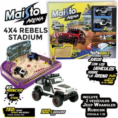 MAISTO ARENA JEEP 4X4 REBELS